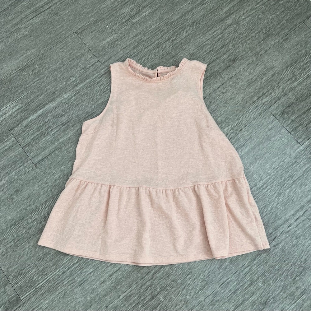 Banana Republic | Blush Pink Peplum Tank